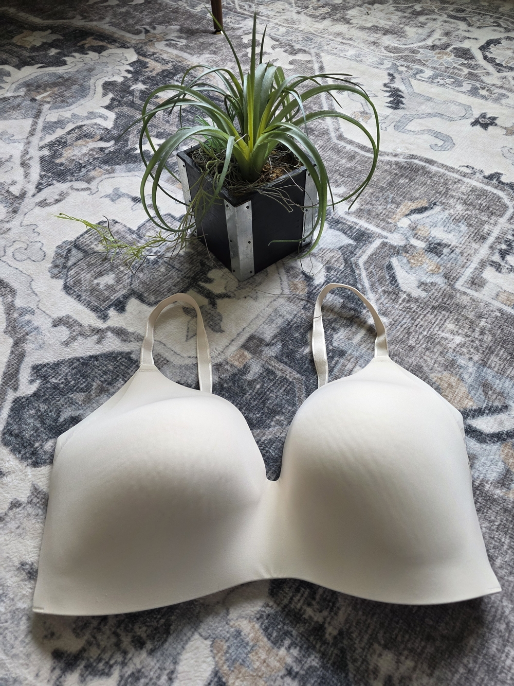8.5knix Seamless Light Cream T-Shirt Bra Size 8